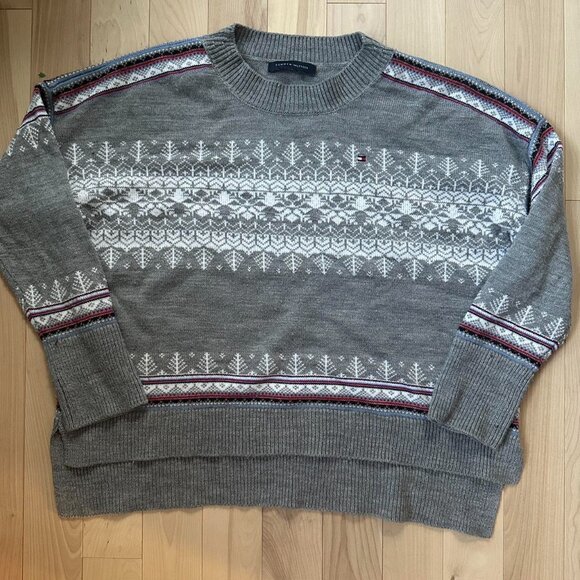 Tommy Hilfiger Knit Sweater – Nordic Pattern, Classic Fit - Picture 2 of 8